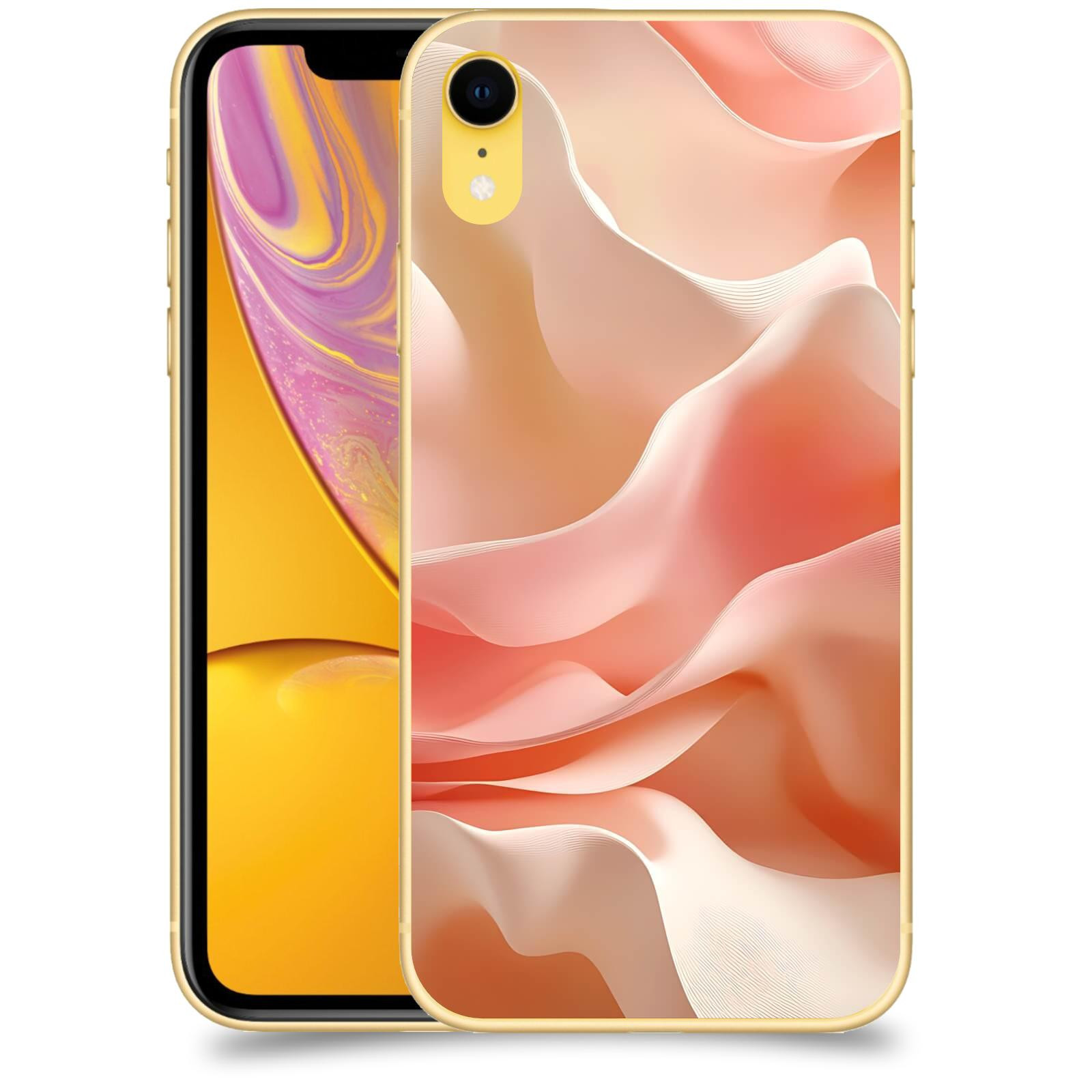 ACOVER Kryt na mobil Apple iPhone XR - Hedvábné vlny