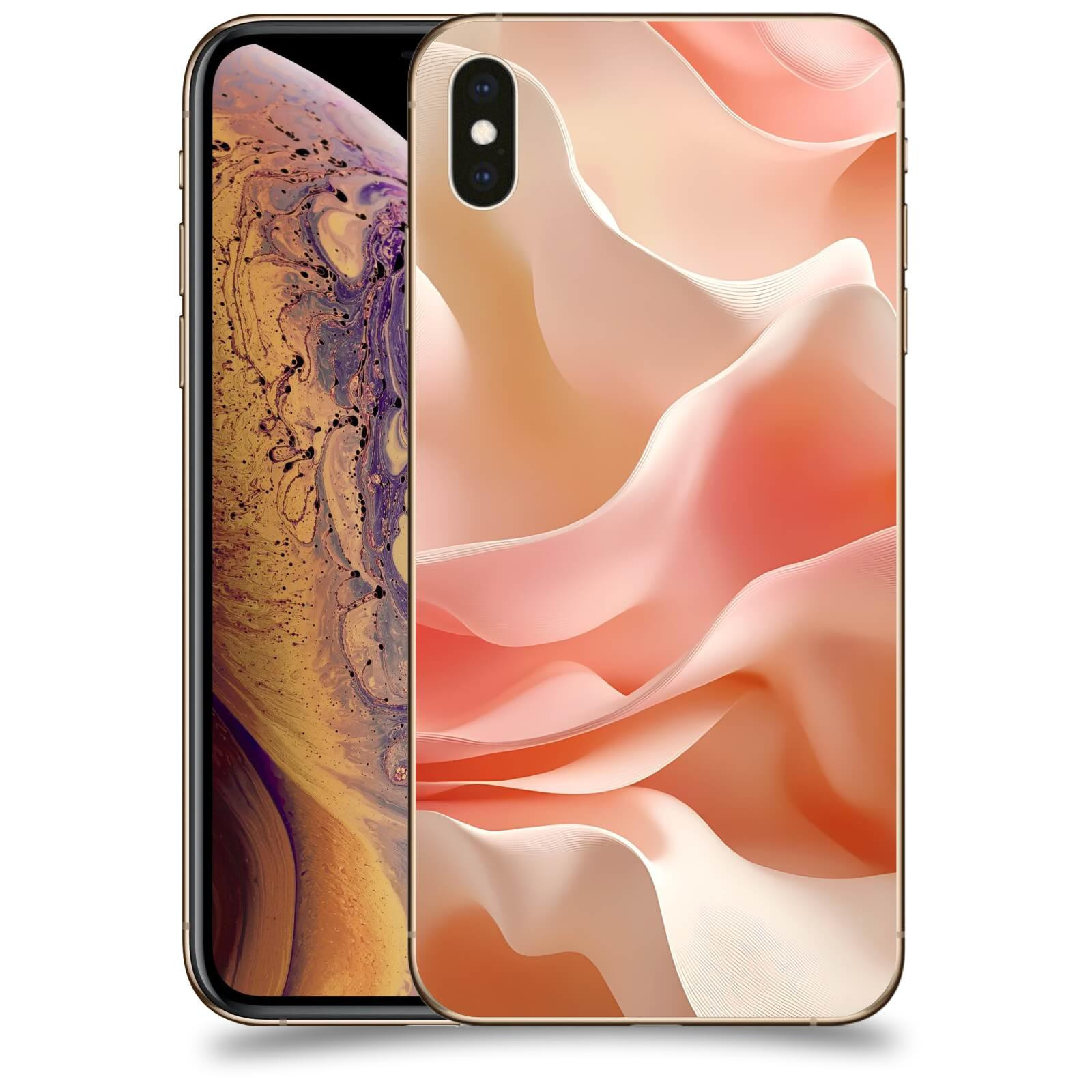 ACOVER Kryt na mobil Apple iPhone XS Max - Hedvábné vlny