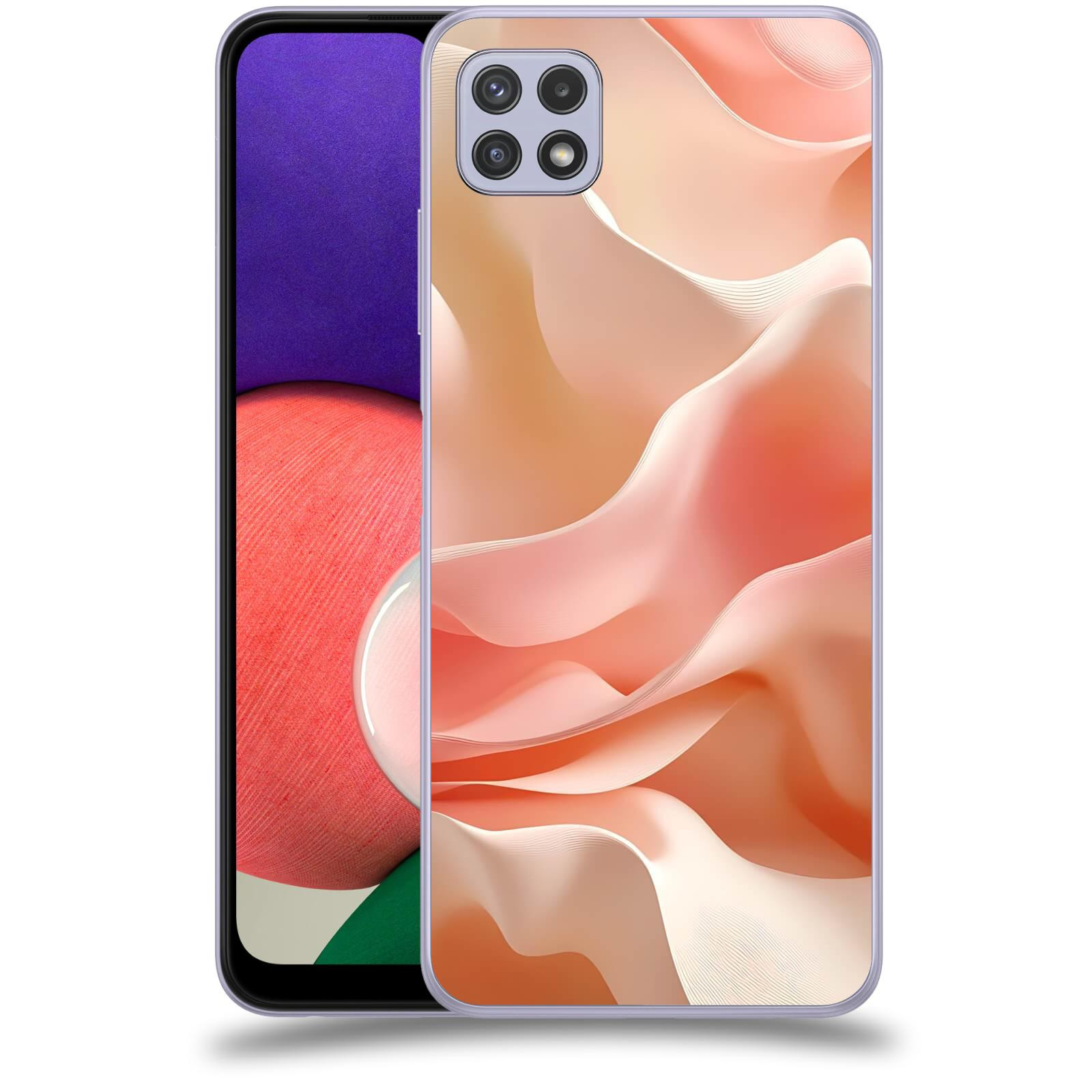 ACOVER Kryt na mobil Samsung Galaxy A22 5G A226B - Hedvábné vlny