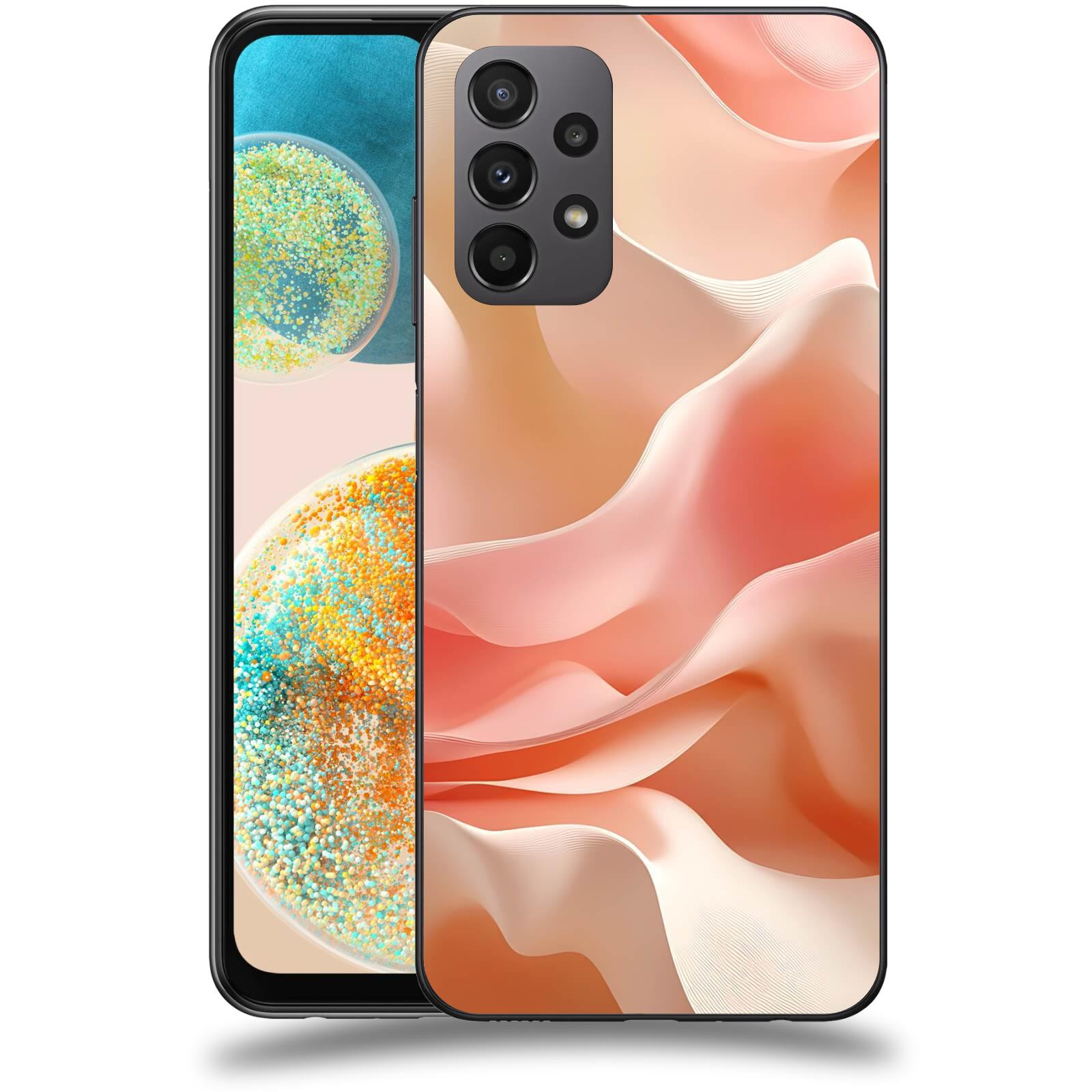 ACOVER Kryt na mobil Samsung Galaxy A23 - Hedvábné vlny