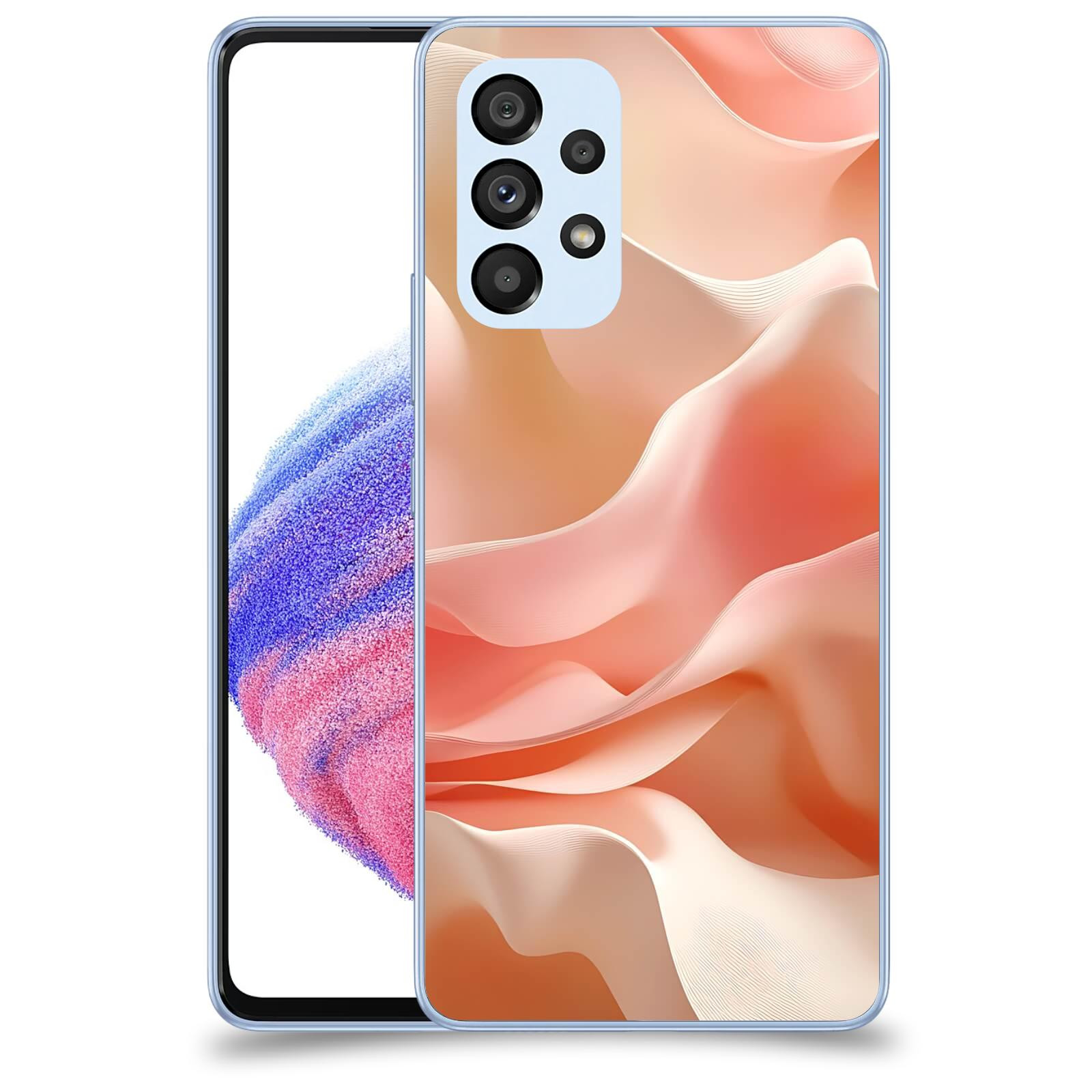 ACOVER Kryt na mobil Samsung Galaxy A32 5G A326B - Hedvábné vlny