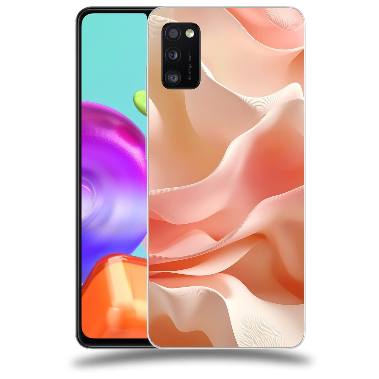 ACOVER Kryt na mobil Samsung Galaxy A41 A415F - Hedvábné vlny