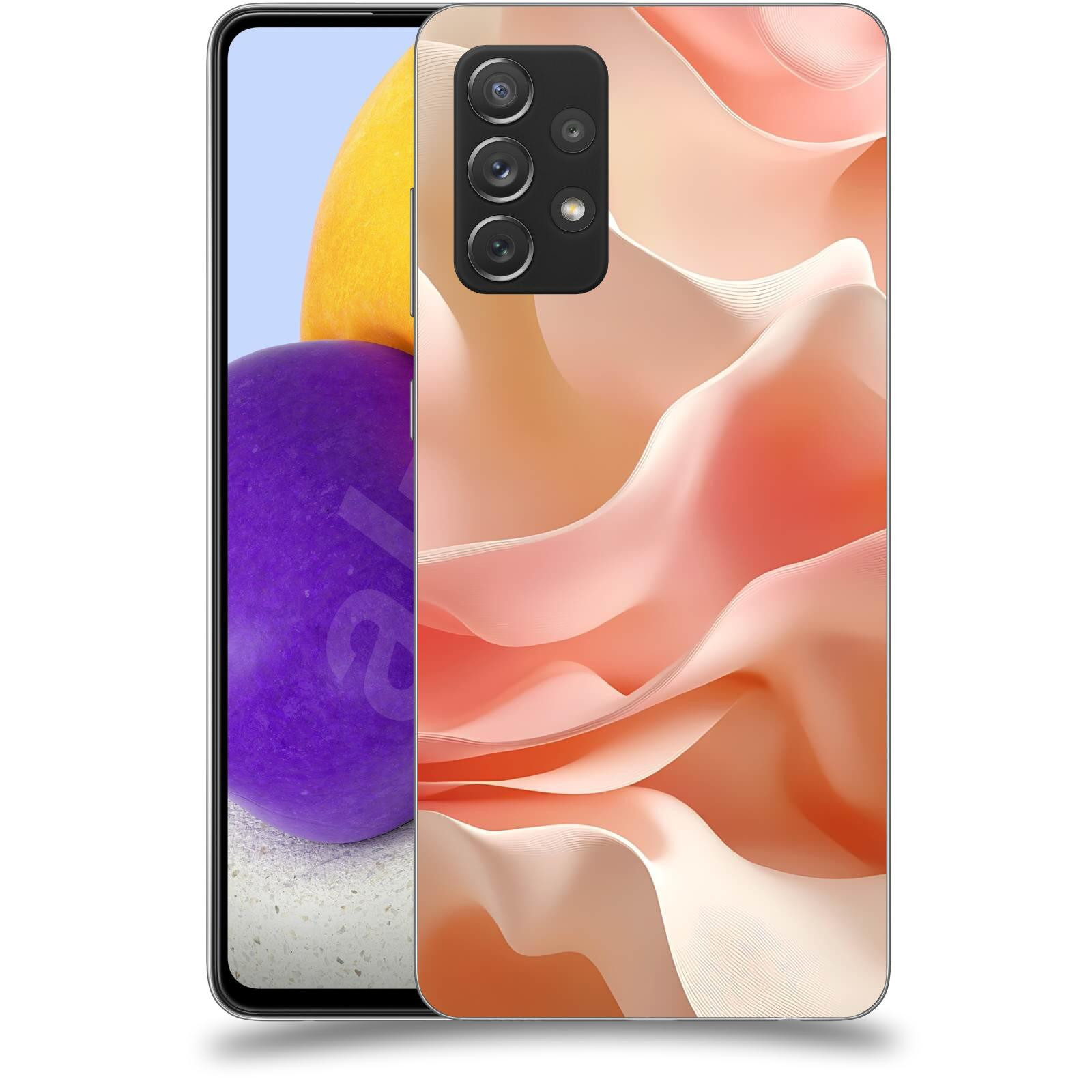 ACOVER Kryt na mobil Samsung Galaxy A72 A725F - Hedvábné vlny