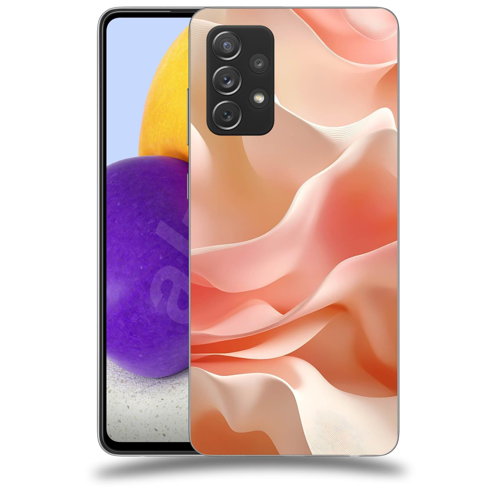 ACOVER Kryt na mobil Samsung Galaxy A73 5G - Hedvábné vlny