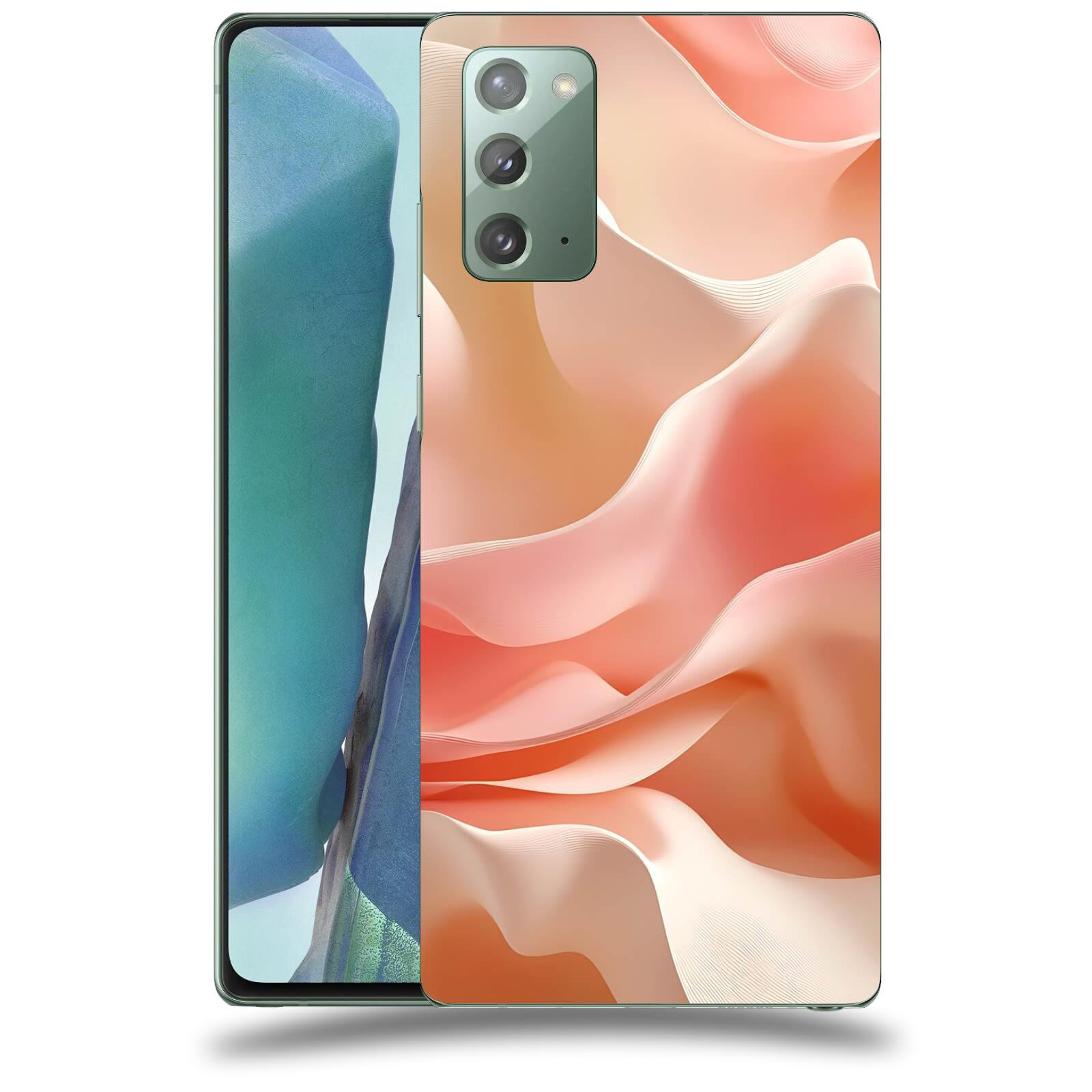 ACOVER Kryt na mobil Samsung Galaxy Note 20 - Hedvábné vlny