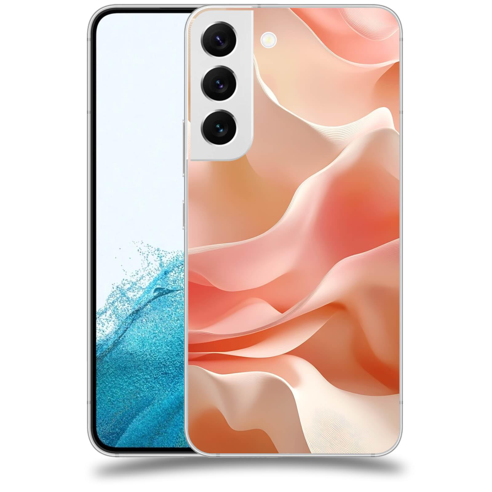 ACOVER Kryt na mobil Samsung Galaxy S22 5G - Hedvábné vlny