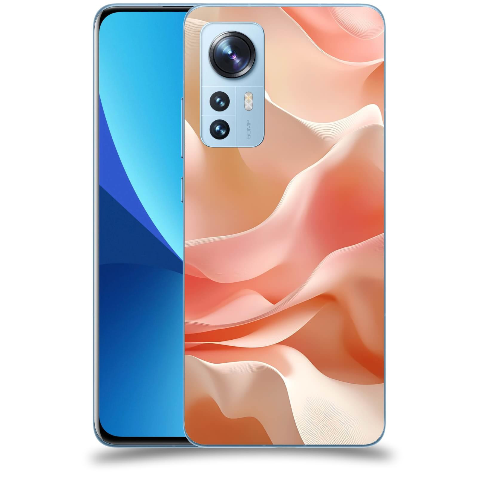 ACOVER Kryt na mobil Xiaomi 12X - Hedvábné vlny