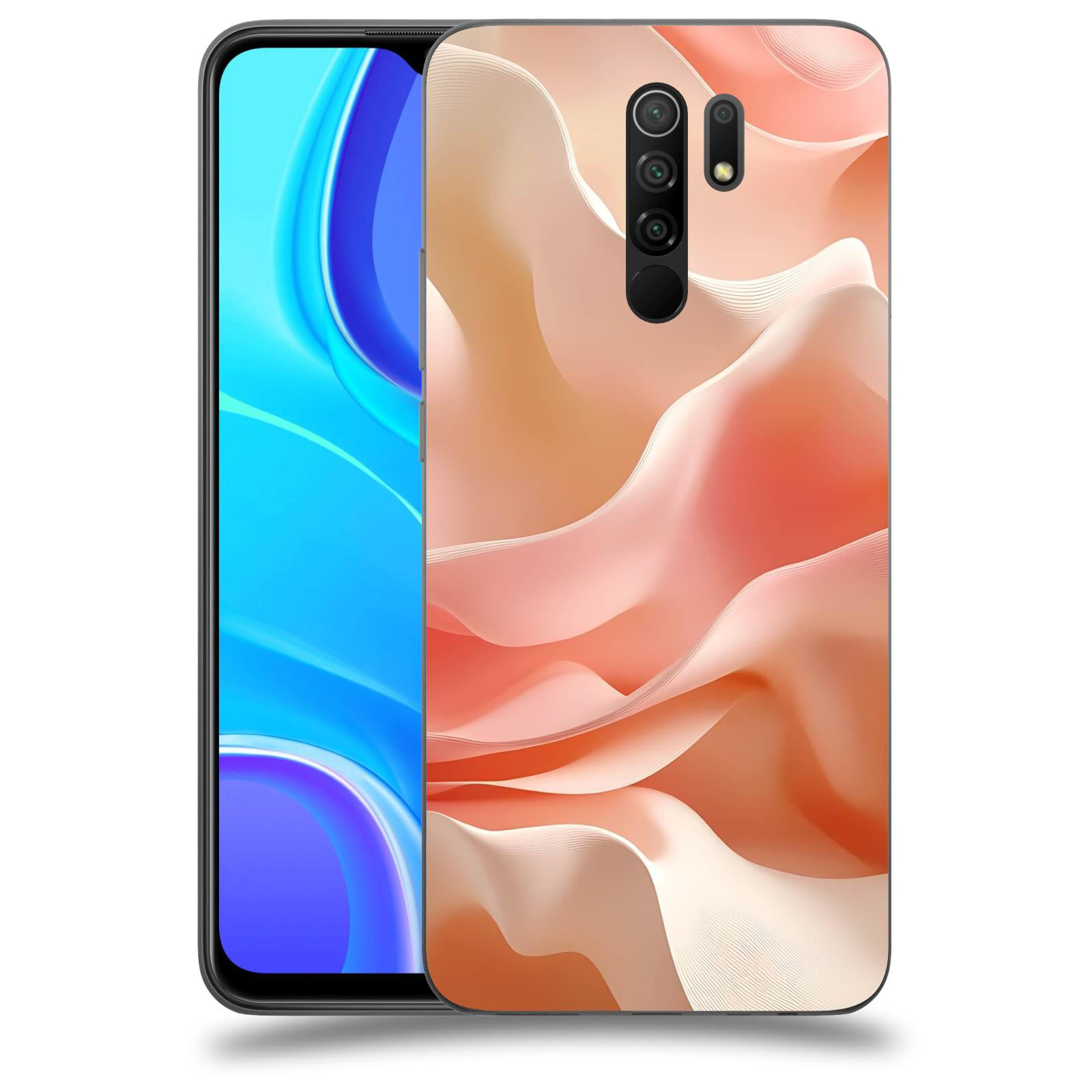 ACOVER Kryt na mobil Xiaomi Redmi 9 - Hedvábné vlny