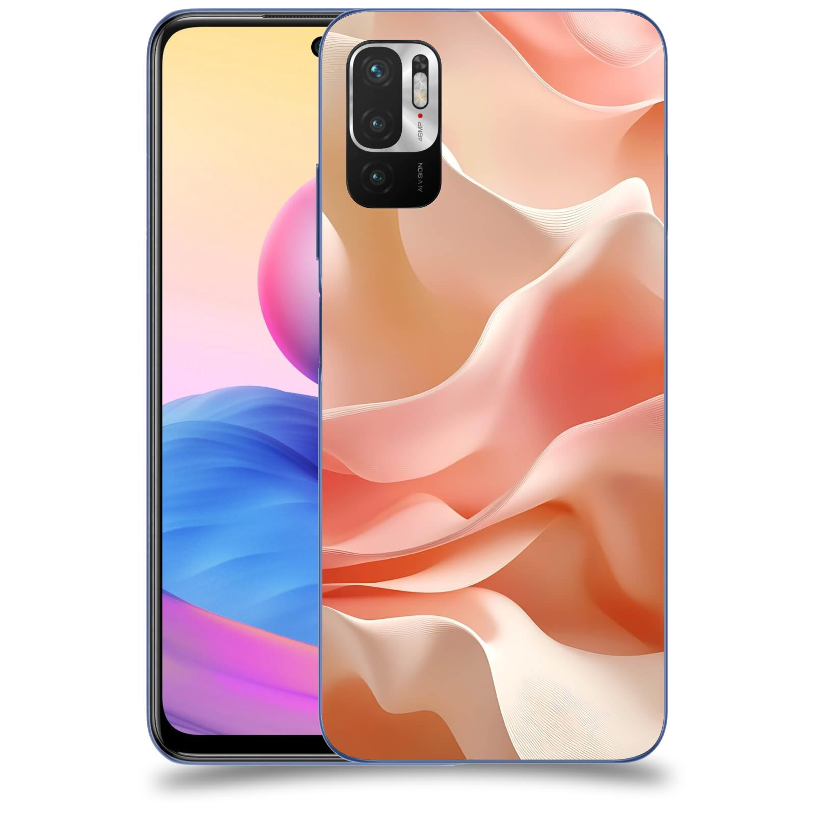 ACOVER Kryt na mobil Xiaomi Redmi Note 10 5G - Hedvábné vlny
