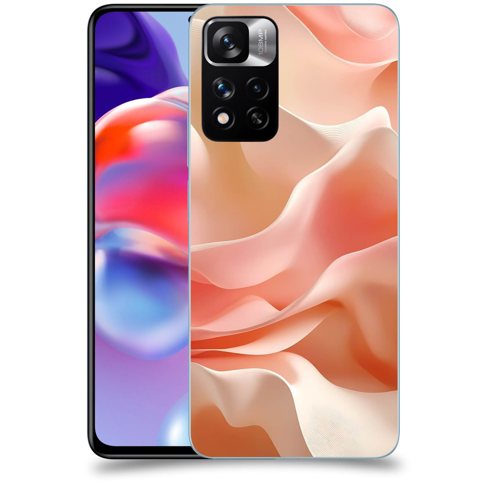 ACOVER Kryt na mobil Xiaomi Redmi Note 11 Pro+ 5G - Hedvábné vlny
