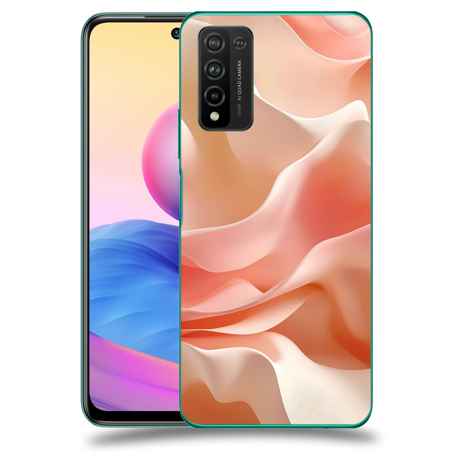 ACOVER Kryt na mobil Honor 10X Lite - Hedvábné vlny