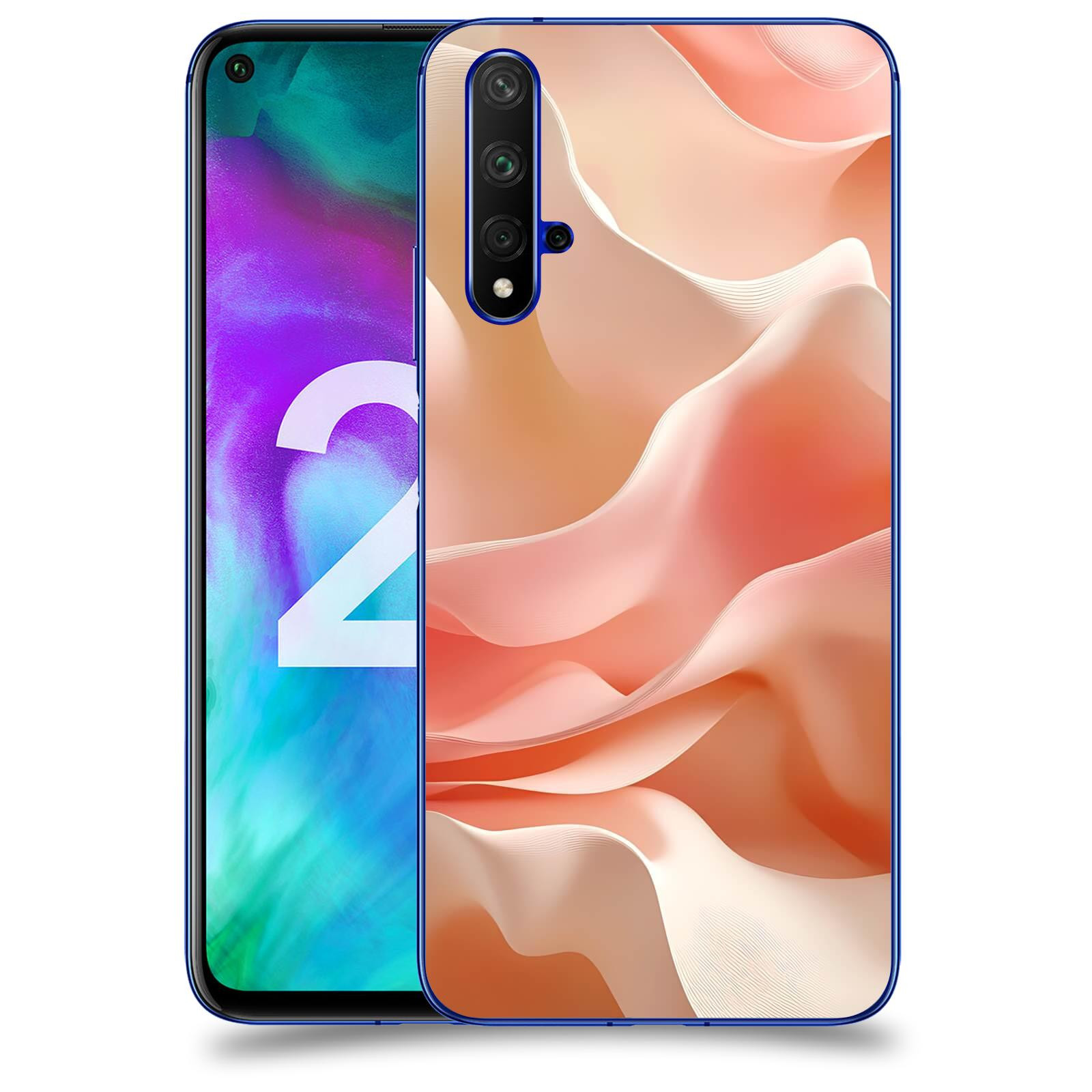 ACOVER Kryt na mobil Honor 20 - Hedvábné vlny