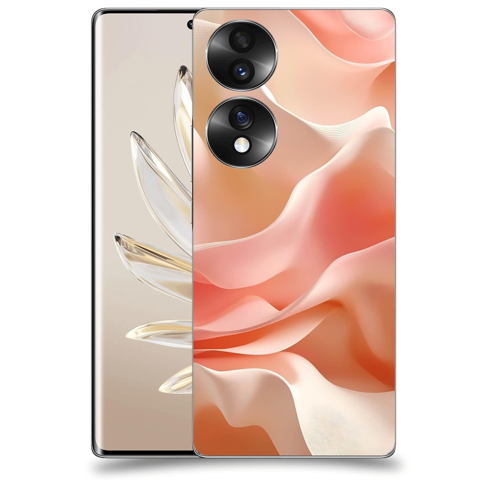 ACOVER Kryt na mobil Honor 70 - Hedvábné vlny