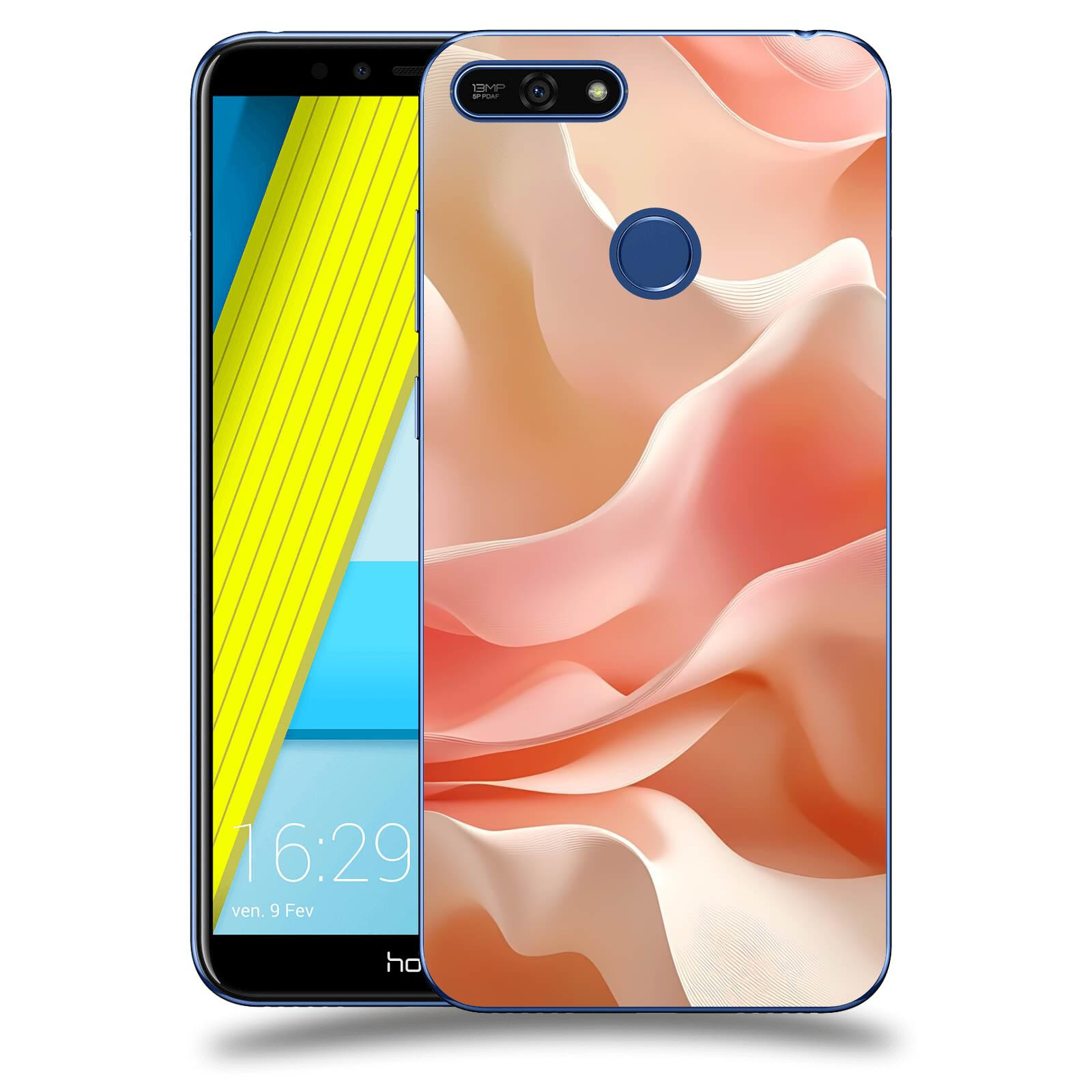 ACOVER Kryt na mobil Honor 7A - Hedvábné vlny