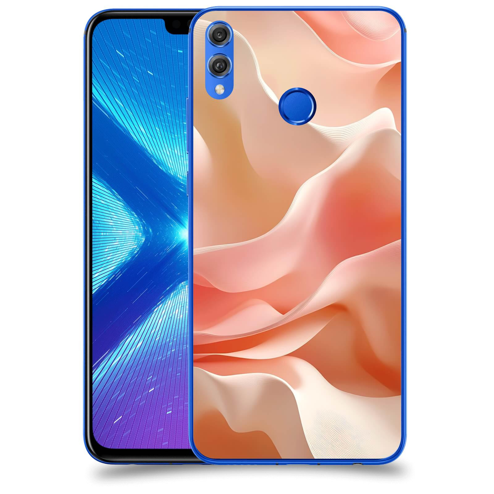 ACOVER Kryt na mobil Honor 8X - Hedvábné vlny
