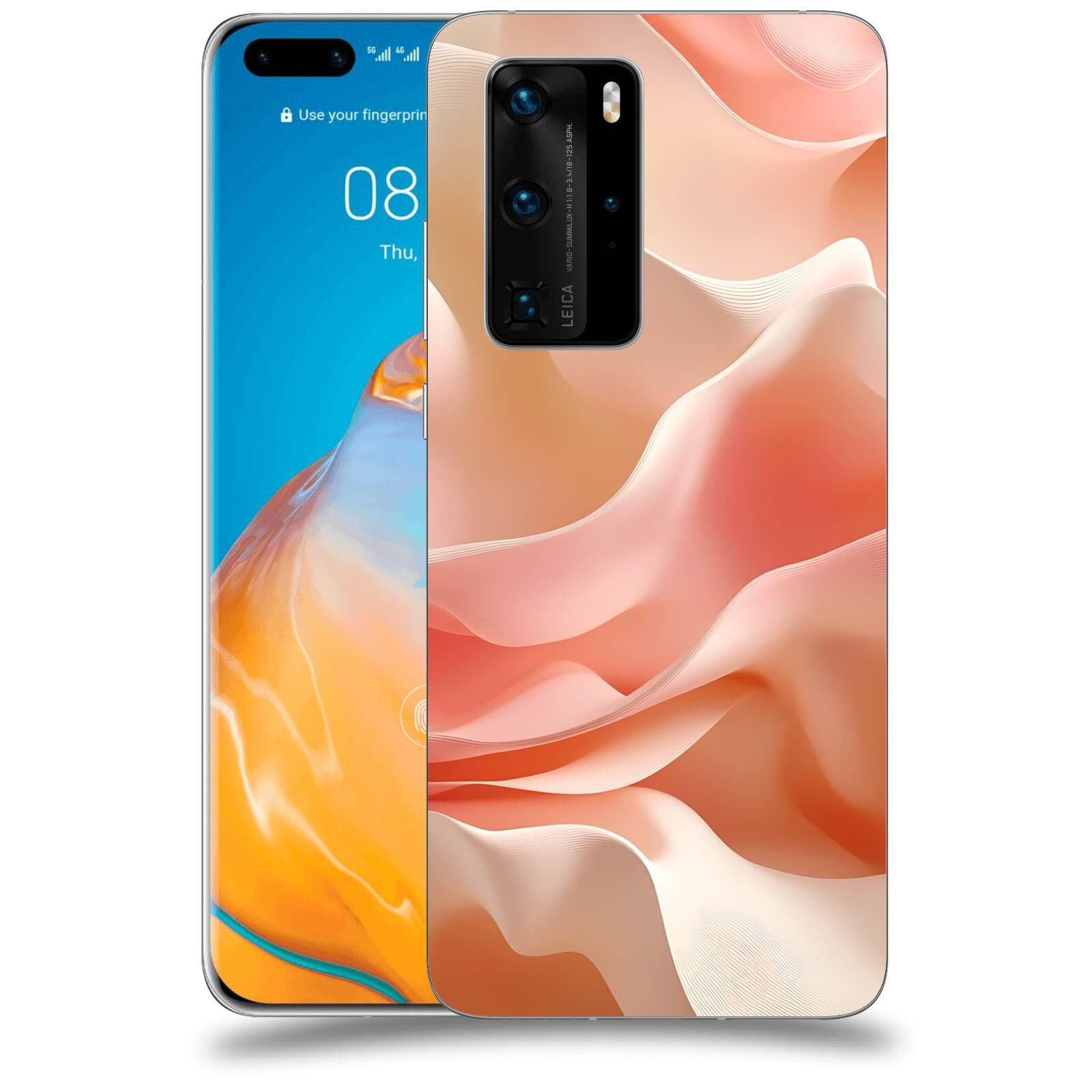 ACOVER Kryt na mobil Huawei P40 - Hedvábné vlny