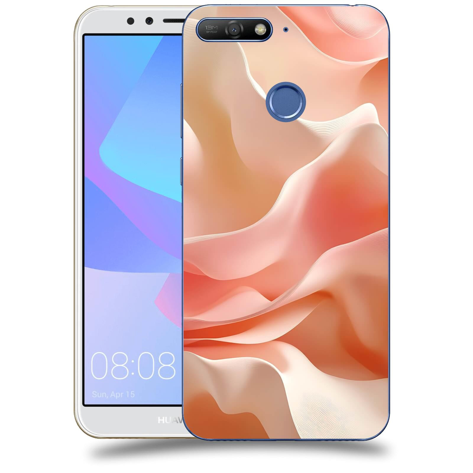 ACOVER Kryt na mobil Huawei Y6 Prime 2018 - Hedvábné vlny