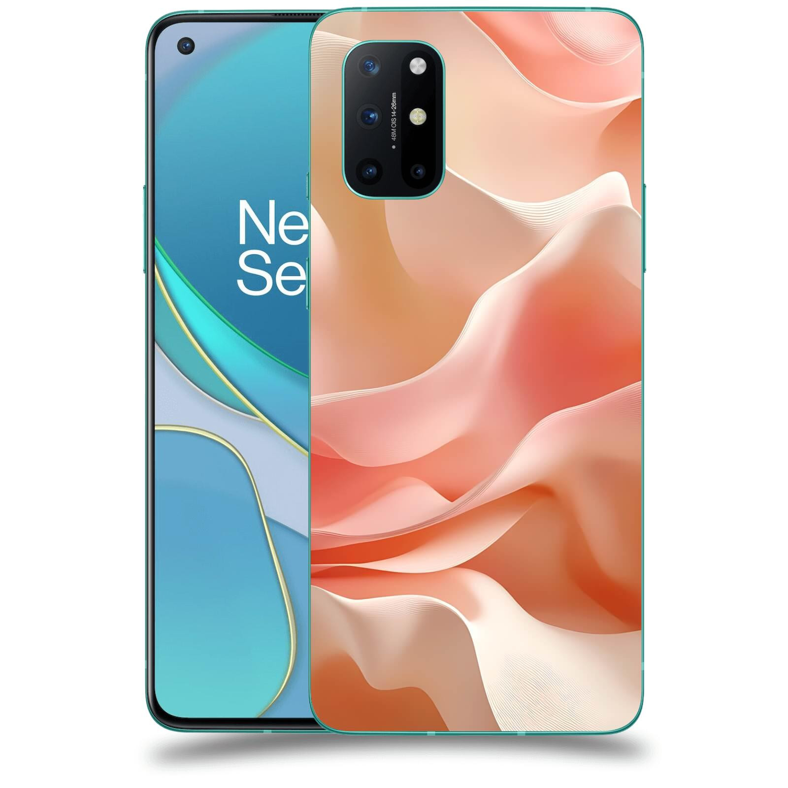 ACOVER Kryt na mobil OnePlus 8T - Hedvábné vlny