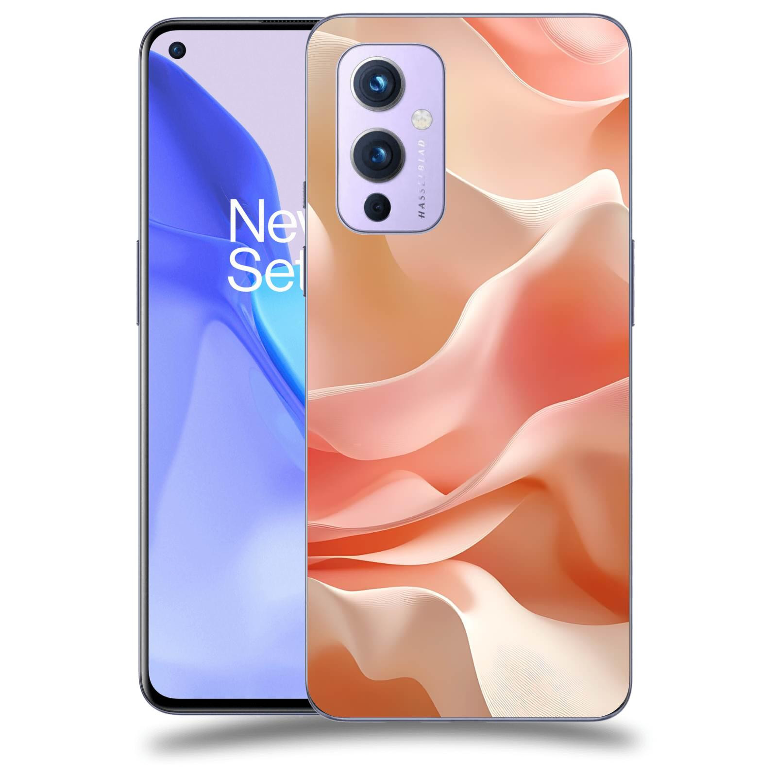 ACOVER Kryt na mobil OnePlus 9 - Hedvábné vlny