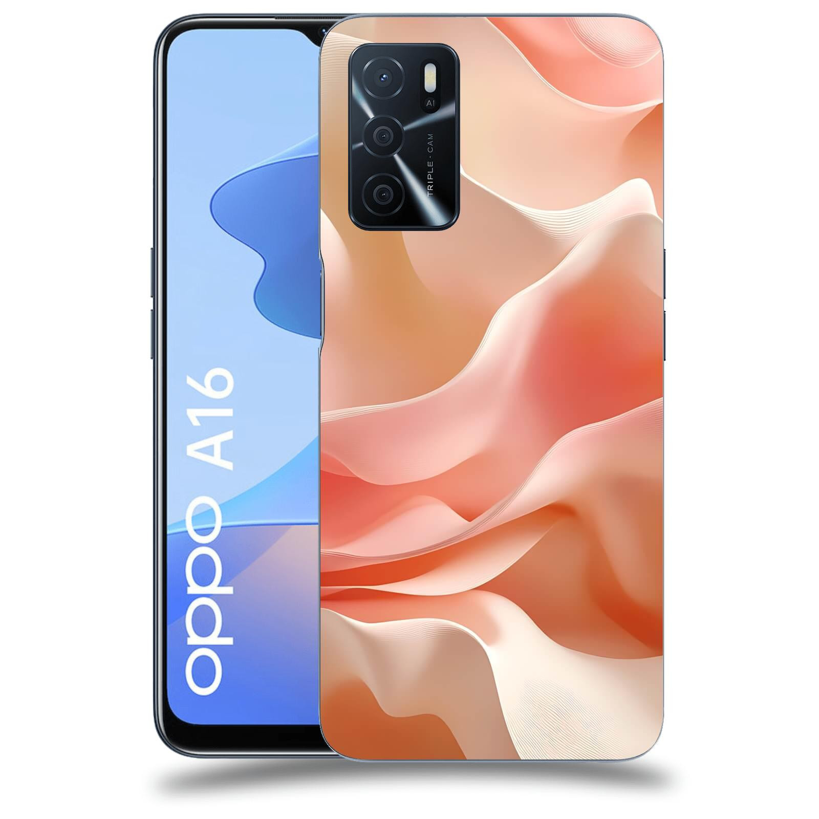 ACOVER Kryt na mobil OPPO A16 - Hedvábné vlny