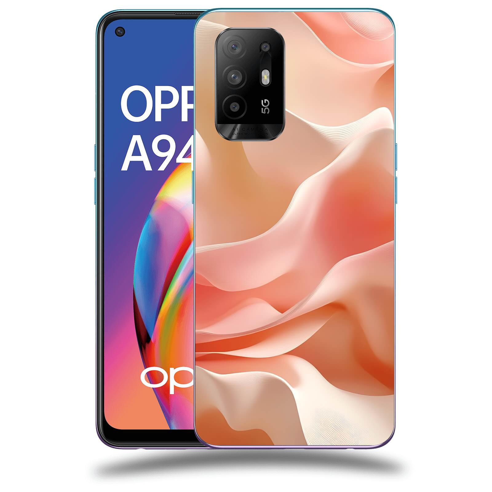 ACOVER Kryt na mobil OPPO A94 5G - Hedvábné vlny