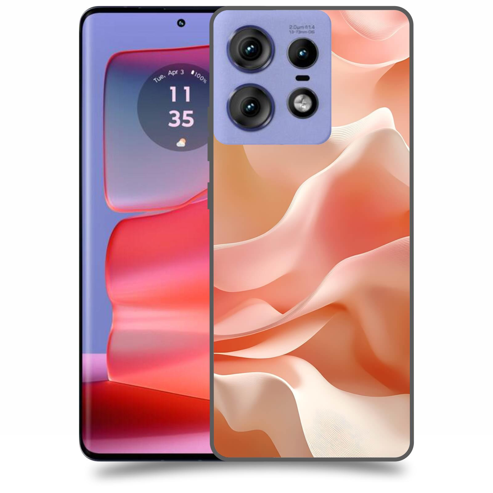 ACOVER Kryt na mobil Motorola Edge 50 Pro - Hedvábné vlny