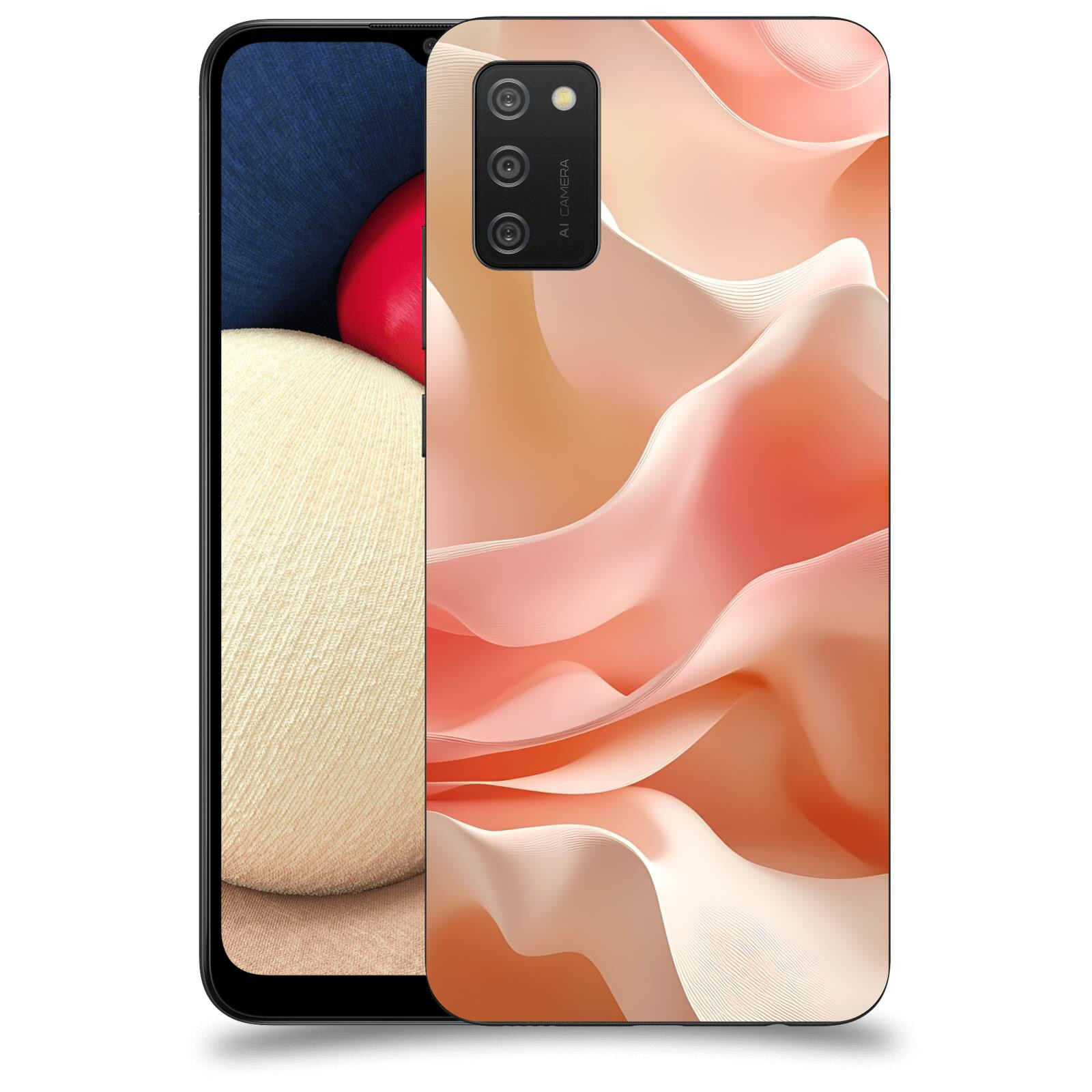 ACOVER Kryt na mobil Samsung Galaxy A02s A025G - Hedvábné vlny