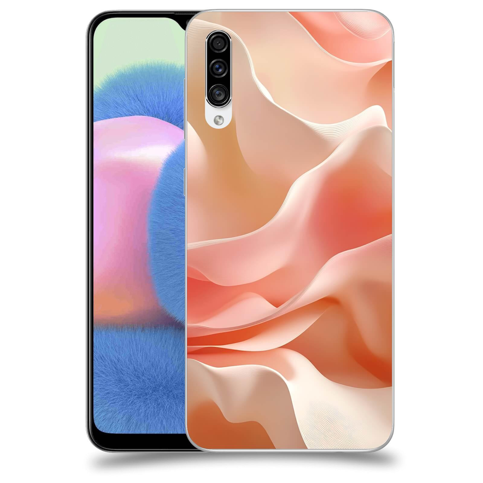 ACOVER Kryt na mobil Samsung Galaxy A30s A307F - Hedvábné vlny