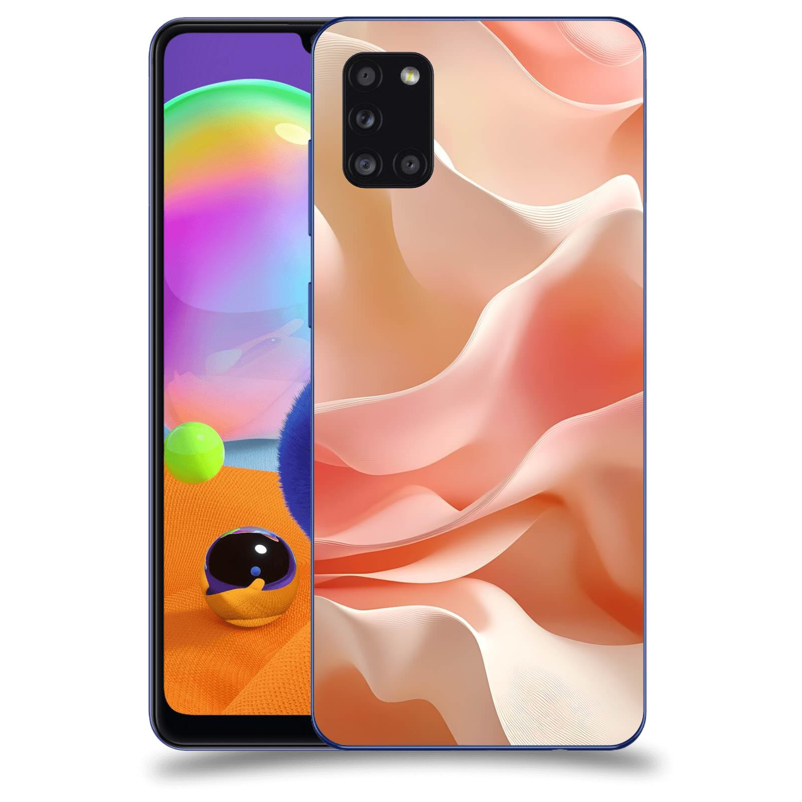 ACOVER Kryt na mobil Samsung Galaxy A31 A315F - Hedvábné vlny