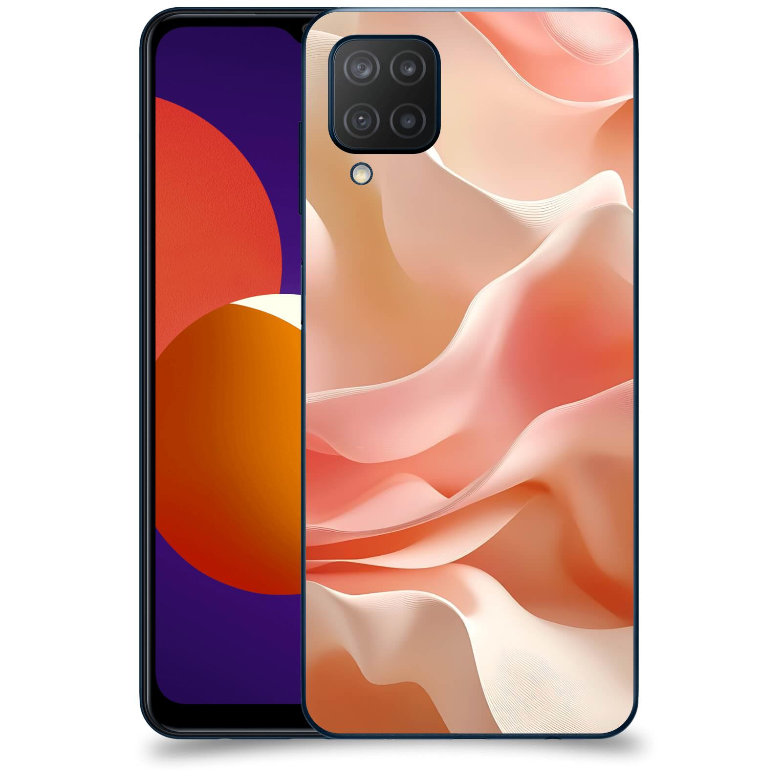 ACOVER Kryt na mobil Samsung Galaxy M12 M127F - Hedvábné vlny