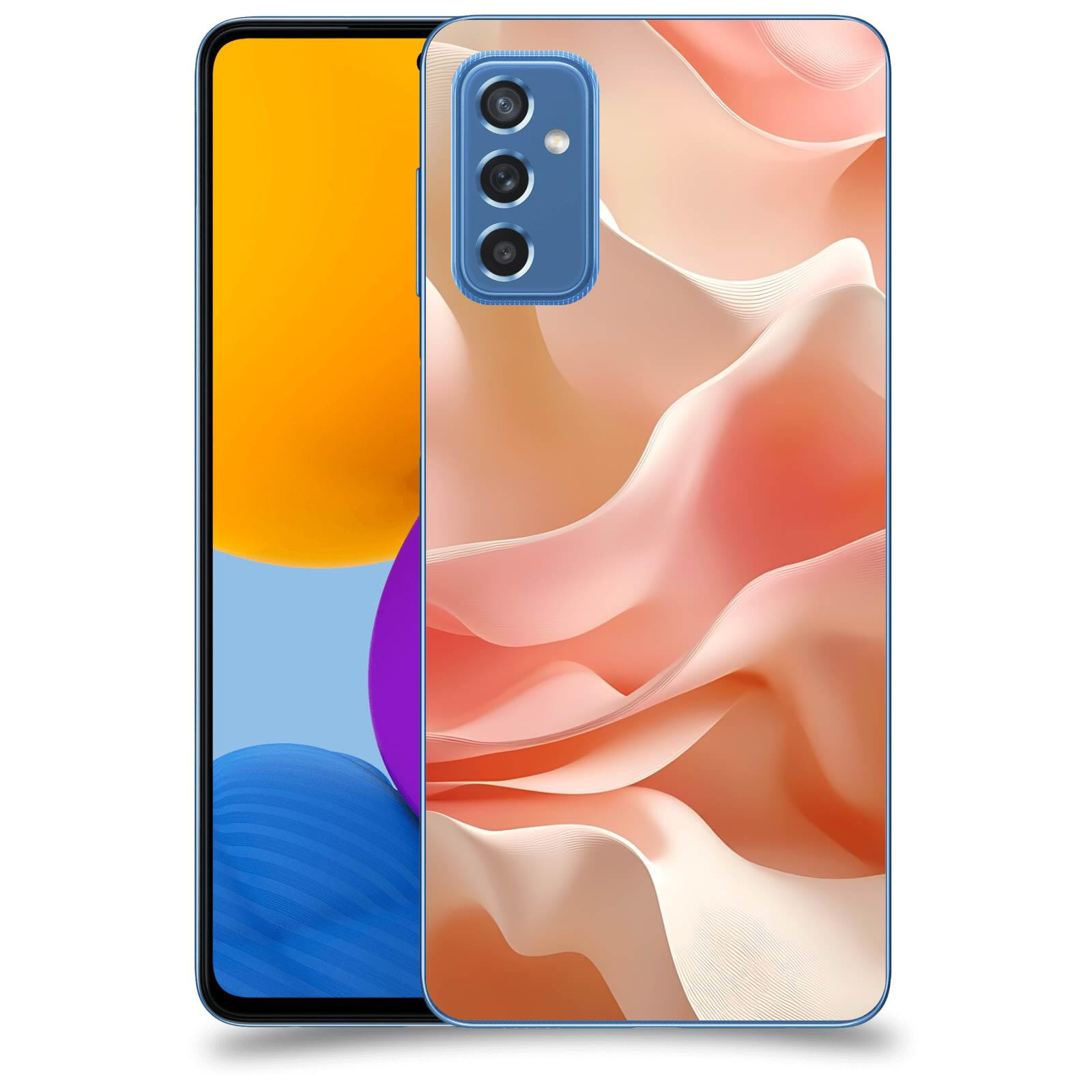 ACOVER Kryt na mobil Samsung Galaxy M52 5G - Hedvábné vlny