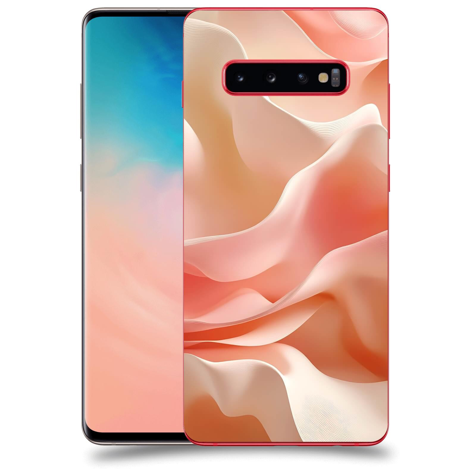 ACOVER Kryt na mobil Samsung Galaxy S10 Plus G975 - Hedvábné vlny