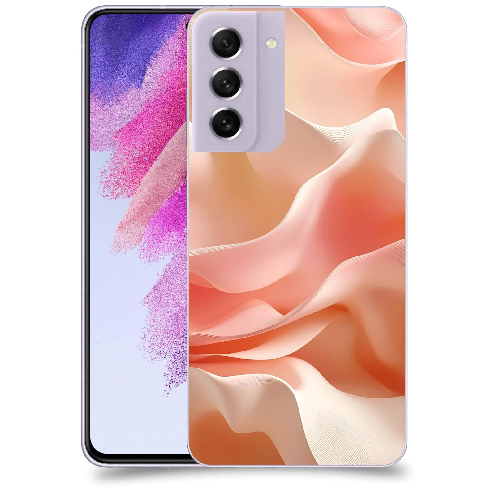 ACOVER Kryt na mobil Samsung Galaxy S21 FE 5G - Hedvábné vlny