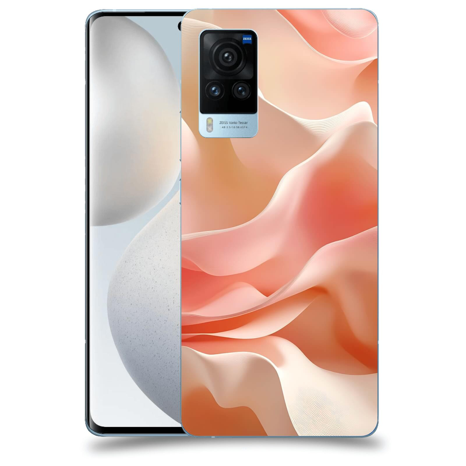 ACOVER Kryt na mobil Vivo X60 Pro 5G - Hedvábné vlny