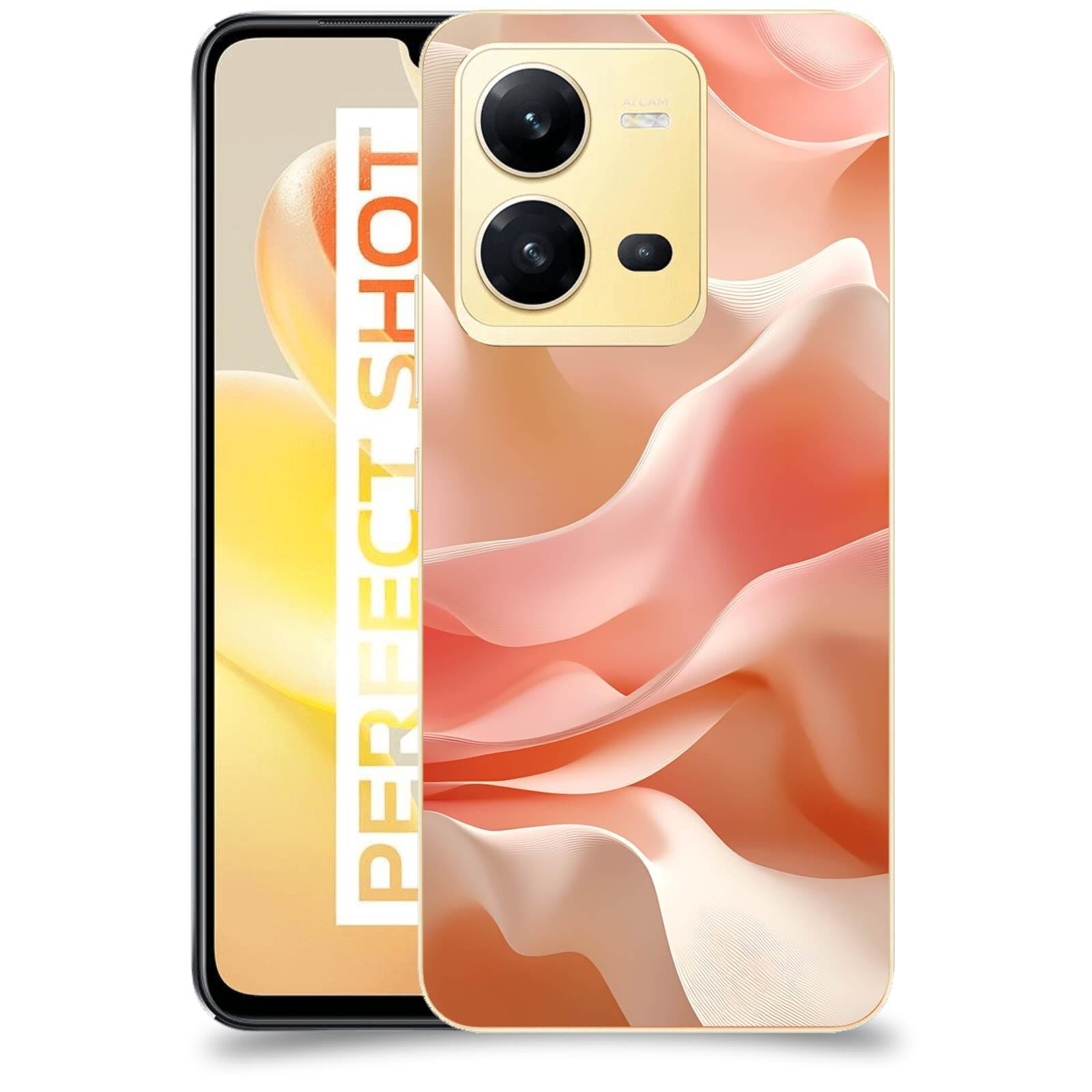 ACOVER Kryt na mobil Vivo X80 Lite - Hedvábné vlny