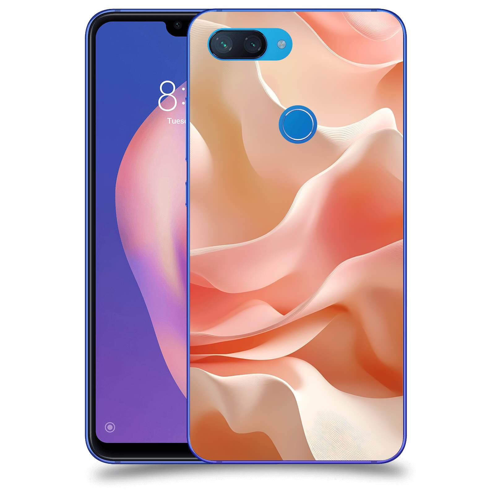 ACOVER Kryt na mobil Xiaomi Mi 8 Lite - Hedvábné vlny