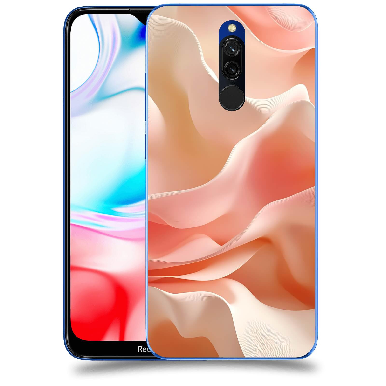 ACOVER Kryt na mobil Xiaomi Redmi 8 - Hedvábné vlny