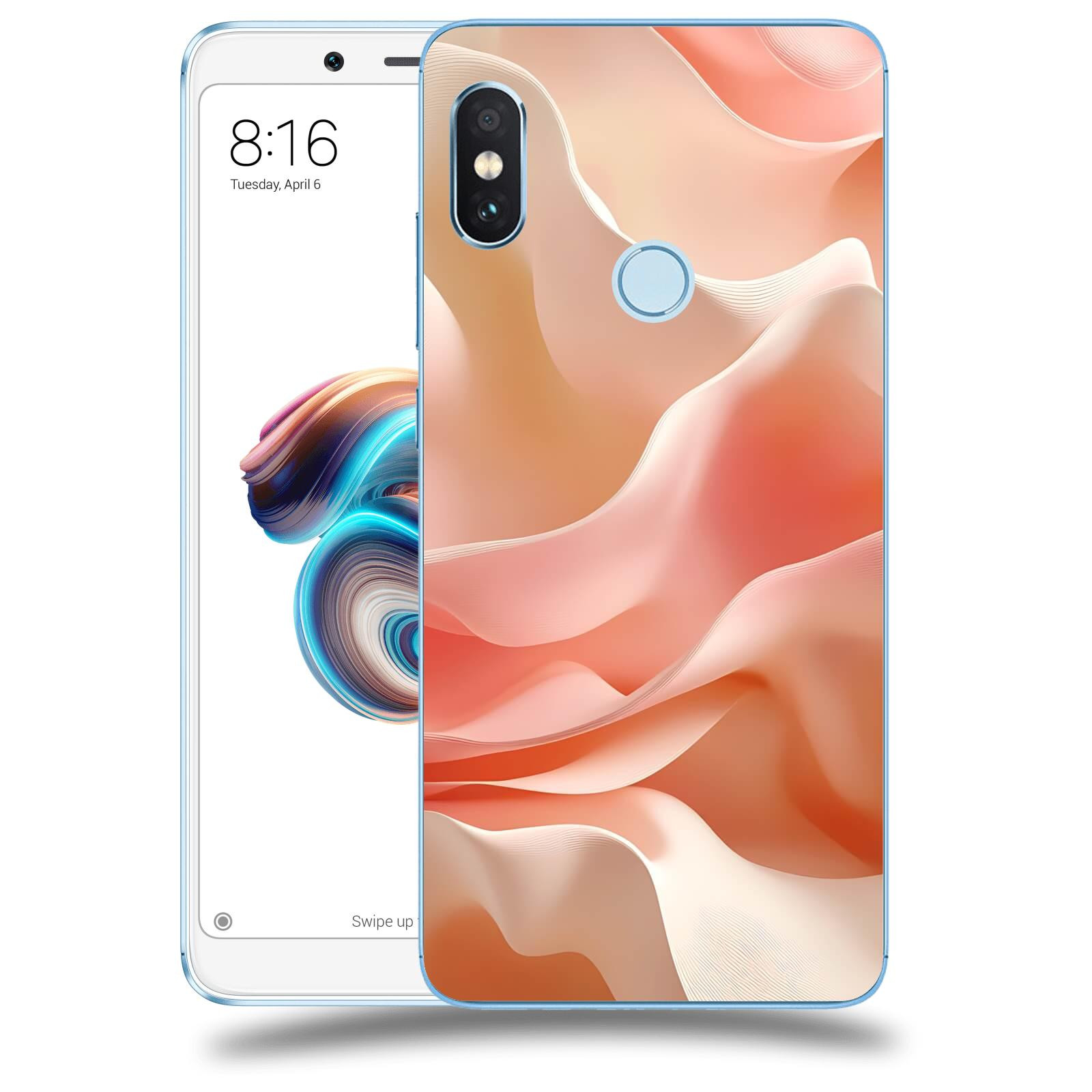 ACOVER Kryt na mobil Xiaomi Redmi Note 5 Global - Hedvábné vlny