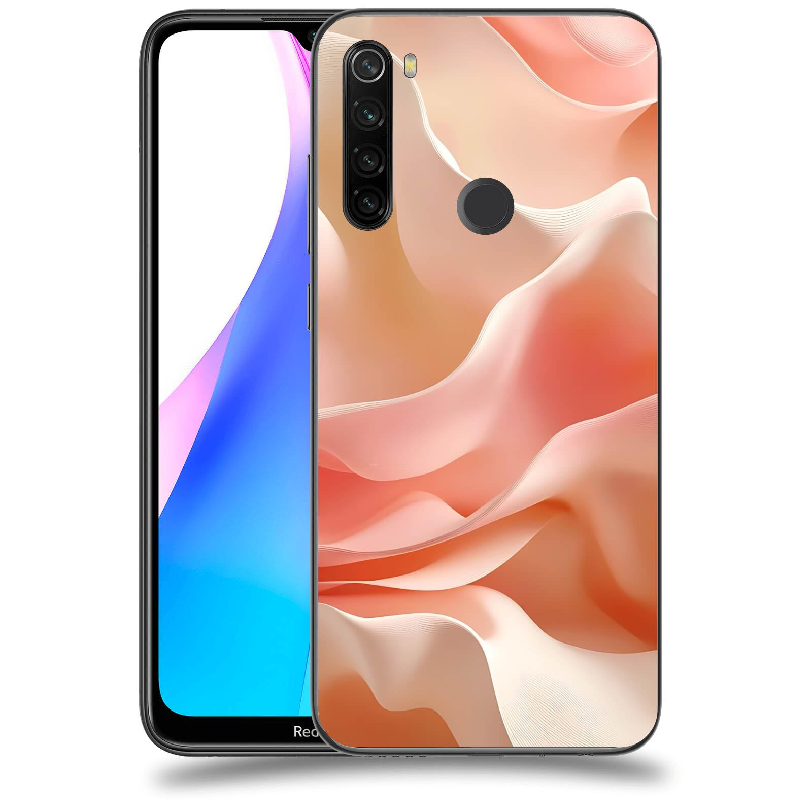 ACOVER Kryt na mobil Xiaomi Redmi Note 8T - Hedvábné vlny