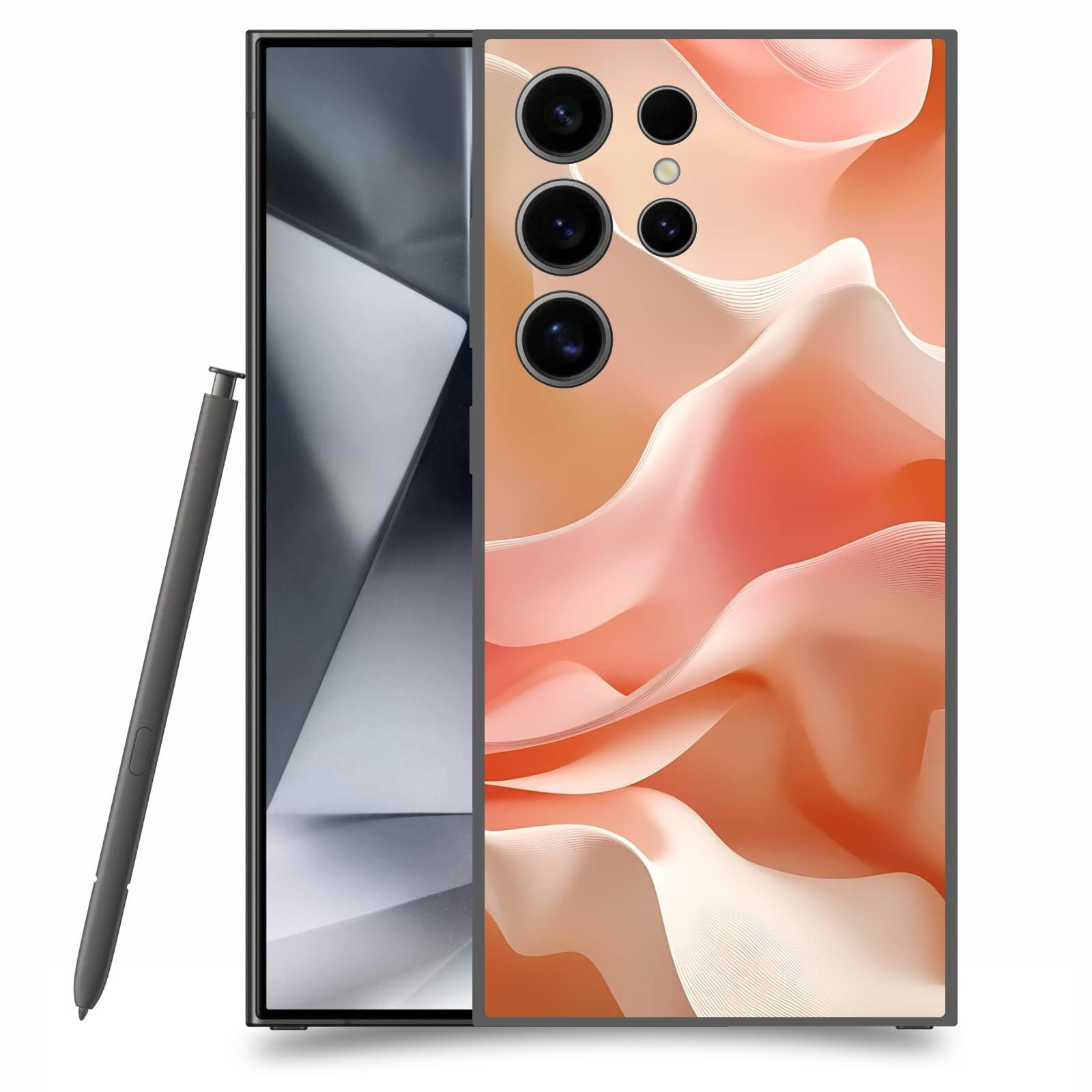 ACOVER Kryt na mobil Samsung Galaxy S24 Ultra - Hedvábné vlny