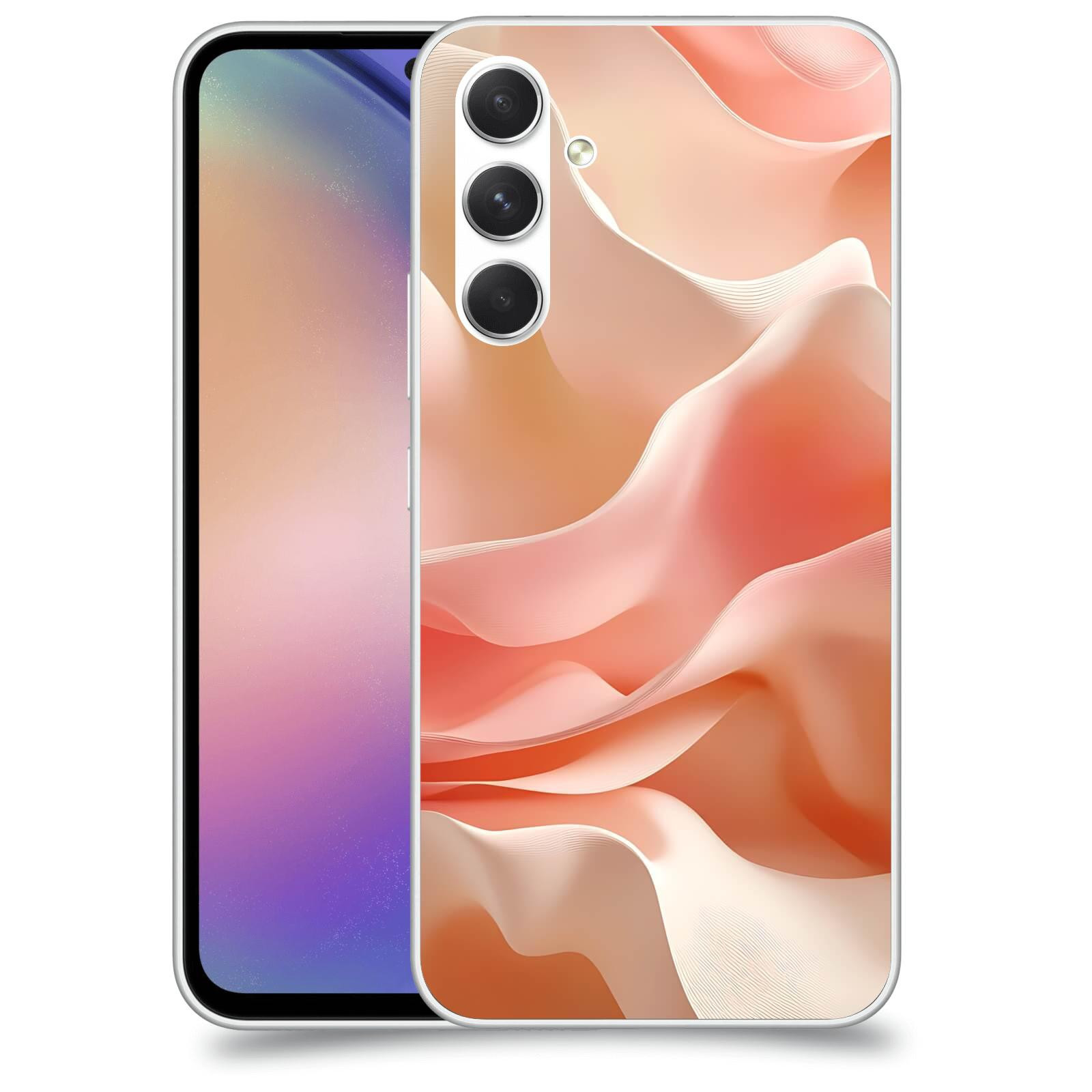 ACOVER Kryt na mobil Samsung Galaxy M54 5G - Hedvábné vlny