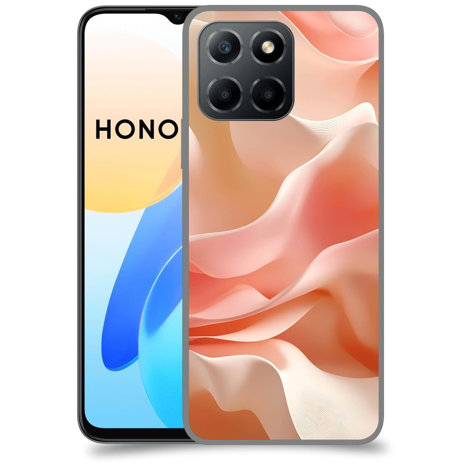 ACOVER Kryt na mobil Honor X8 4G - Hedvábné vlny