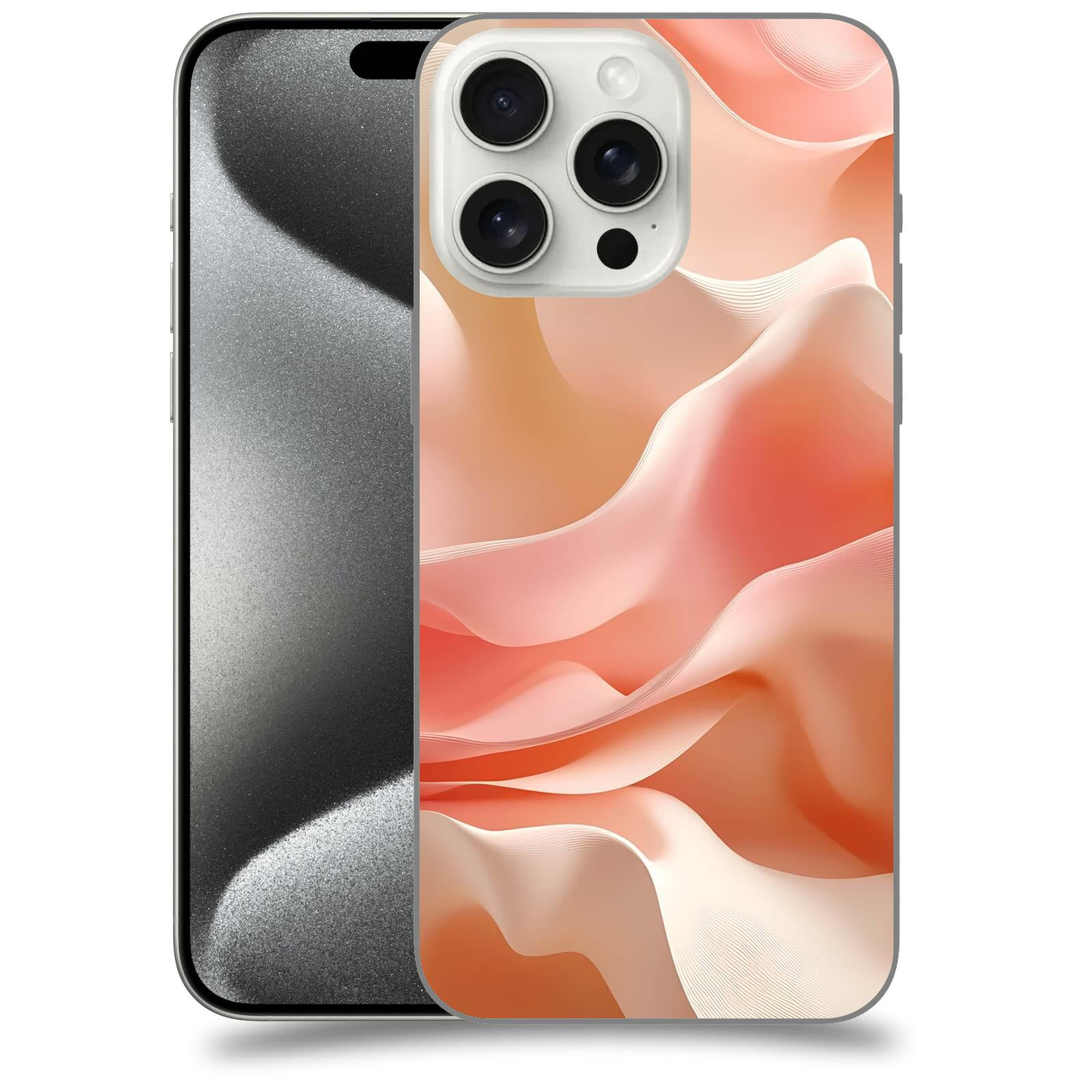 ACOVER Kryt na mobil Apple iPhone 15 pro max - Hedvábné vlny