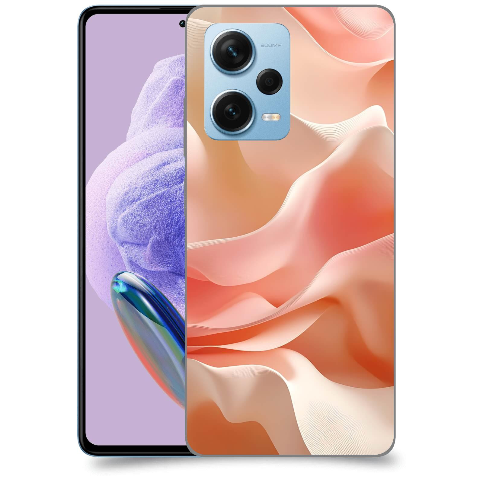 ACOVER Kryt na mobil Xiaomi Redmi Note 12 Pro+ 5G - Hedvábné vlny
