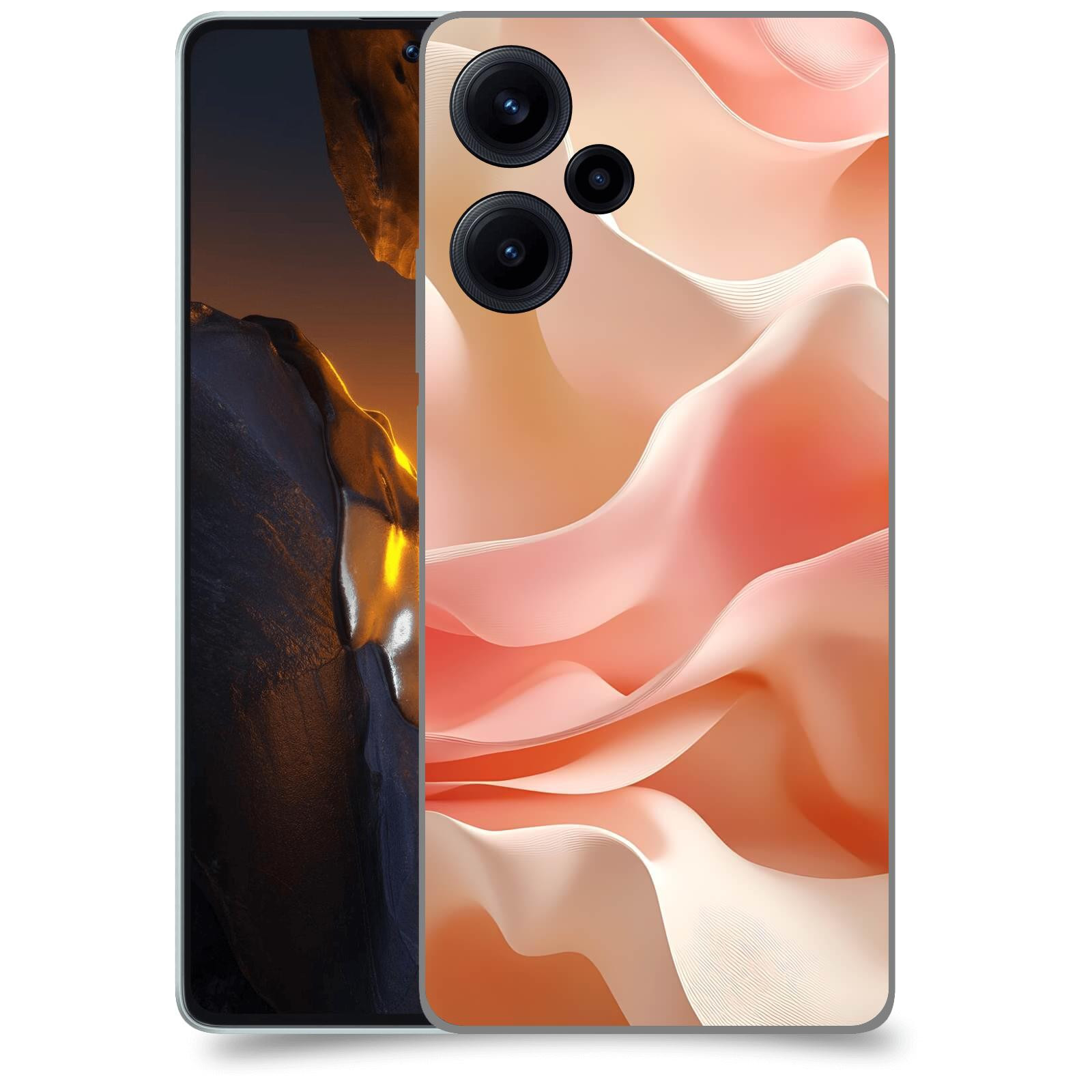 ACOVER Kryt na mobil Xiaomi Poco F5 - Hedvábné vlny