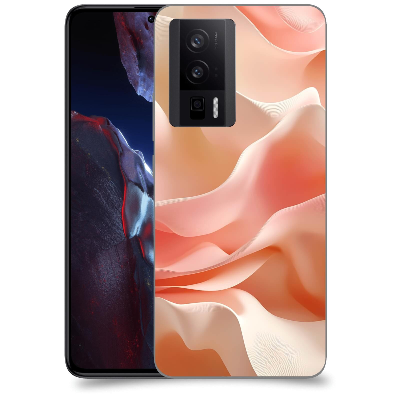 ACOVER Kryt na mobil Xiaomi Poco F5 Pro 5G - Hedvábné vlny