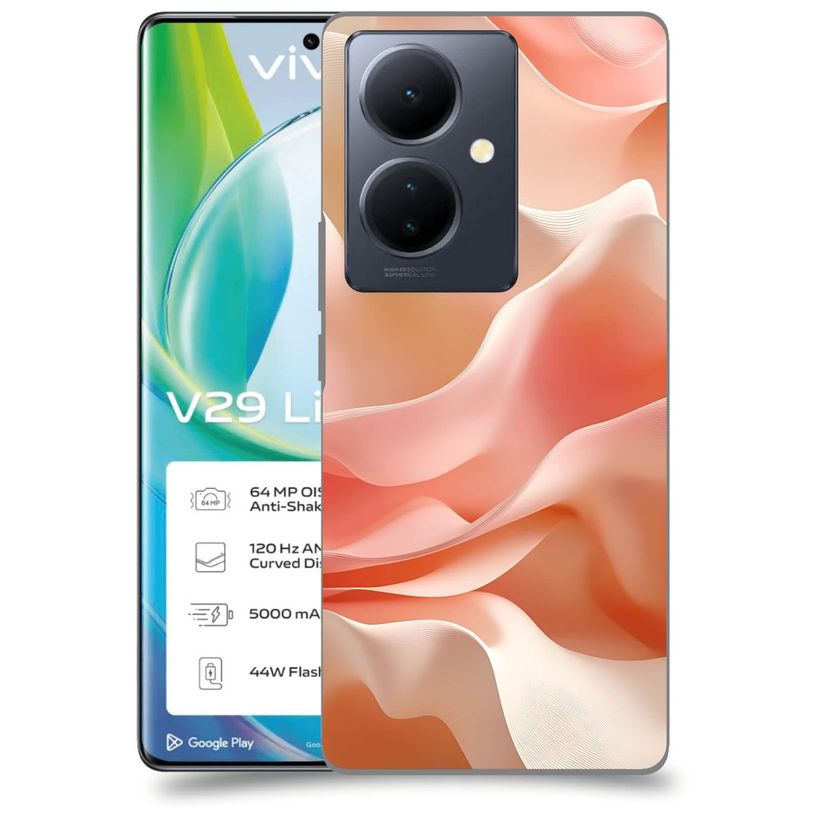 ACOVER Kryt na mobil VIVO V29 Lite 5G - Hedvábné vlny