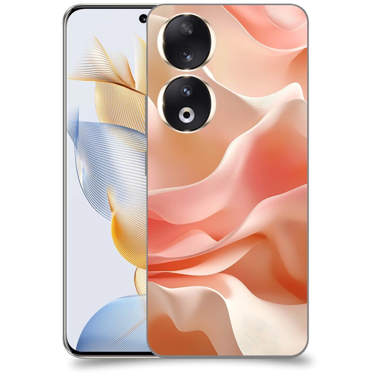 ACOVER Kryt na mobil Honor 90 - Hedvábné vlny