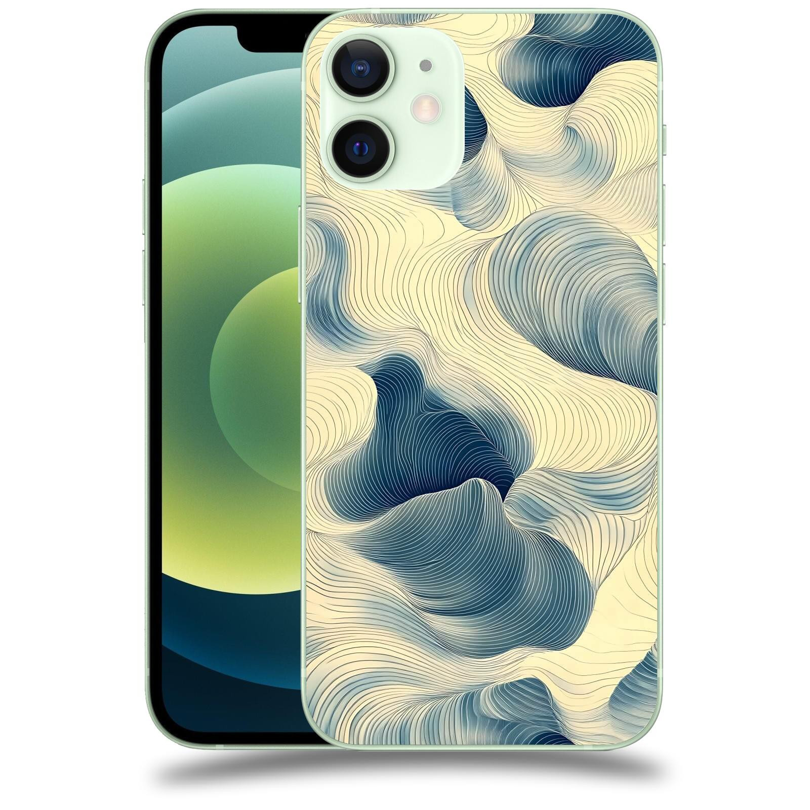 ACOVER Kryt na mobil Apple iPhone 12 mini - Hluboké proudy