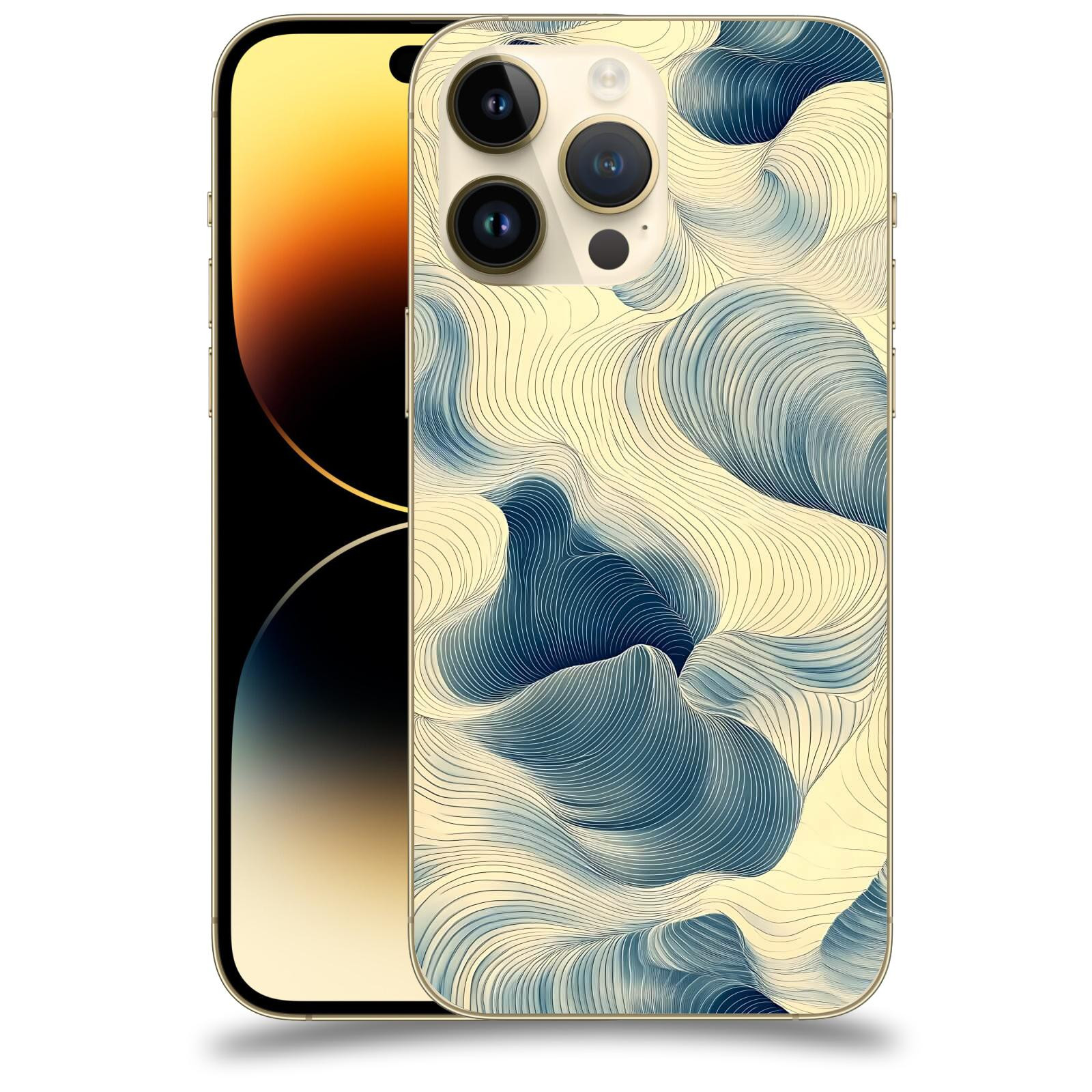 ACOVER Kryt na mobil Apple iPhone 14 Pro Max - Hluboké proudy